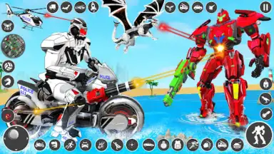 Capture d'écran de Dragon Robot Car Transform 4