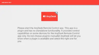 Capture d'écran de AnyDesk plugin ad1 5