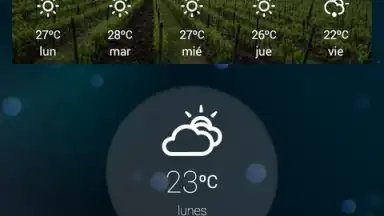 Capture d'écran de anpWeather 4