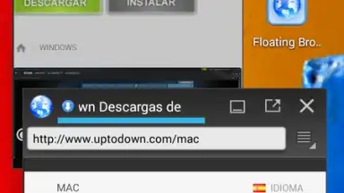 Capture d'écran de Floating Browser 1