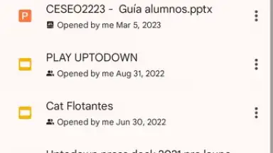 Capture d'écran de Google Slides 6