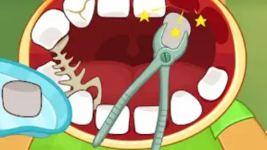 Capture d'écran de Zoo Doctor Dentist : Game 1
