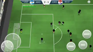 Capture d'écran de Stickman Soccer 2018 2