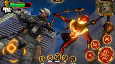 Capture d'écran de Iron Super Hero - Spider Games 5