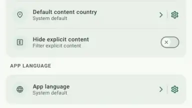 Capture d'écran de VIVI Music 11