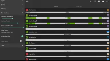Capture d'écran de IDM Internet Download Manager 2