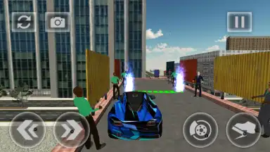 Capture d'écran de Hollywood Rooftop Car Jump 4