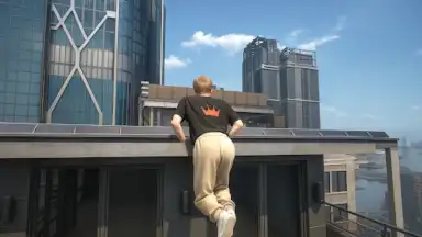 Capture d'écran de Only Going Up Parkour Rooftop 2