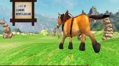 Capture d'écran de Pony Horse Simulator Kids 3D 2