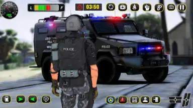 Capture d'écran de Police Car Chase: Thief Chase 5