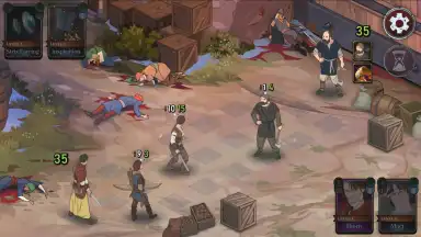 Capture d'écran de Ash of Gods: Tactics 3