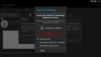 Capture d'écran de Arcai.com NetCut 1