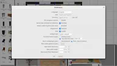Capture d'écran de Sweet Home 3D 1