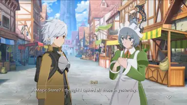 Capture d'écran de DanMachi BATTLE CHRONICLE 16