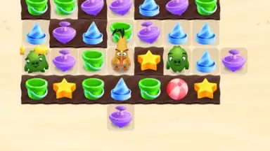 Capture d'écran de Angry Birds Match 11