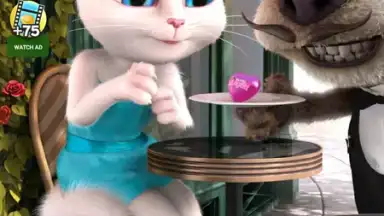 Capture d'écran de Talking Angela 11