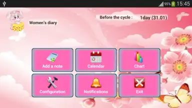 Capture d'écran de Women’s diary 10