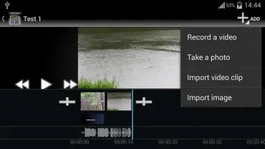 Capture d'écran de Movie Maker 5
