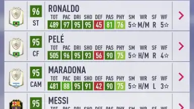 Capture d'écran de FUT Card Builder 20 8