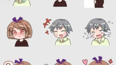 Capture d'écran de Emoji Stickers for chat Apps 5