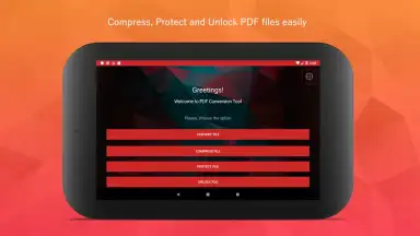Capture d'écran de PDF Conversion Tool 1
