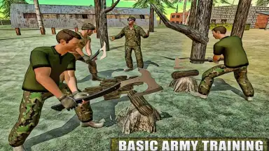 Capture d'écran de US Army Training War School 3D 3