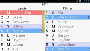 Capture d'écran de The Calendar 5