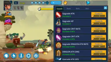 Capture d'écran de Dragon Knights Idle 2