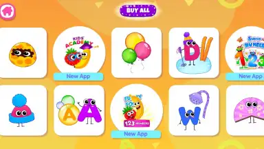 Capture d'écran de Bini ABC Games! Phonics 4 Kids 6