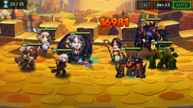 Capture d'écran de Super Villain War: Lost Heroes 10