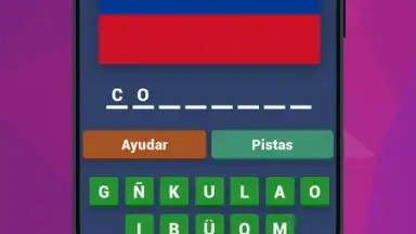 Capture d'écran de ¡Adivina La Bandera! Quiz 1
