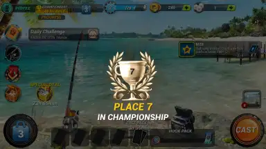Capture d'écran de Fishing Clash 8