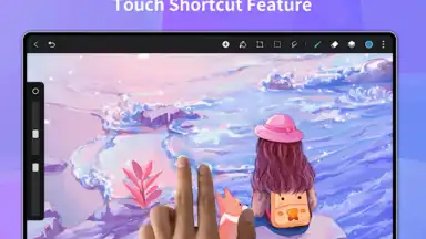 Capture d'écran de HiPaint 9