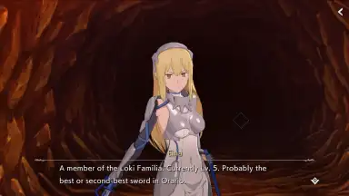 Capture d'écran de DanMachi BATTLE CHRONICLE 13
