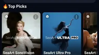Capture d'écran de SeaArt 3