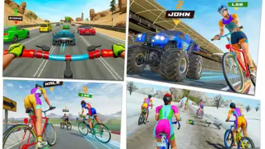 Capture d'écran de Bicycle Racing 1
