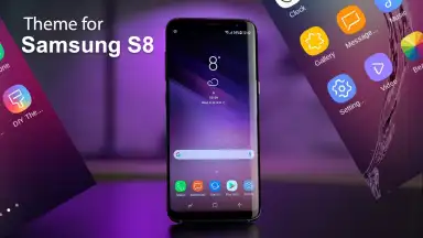 Capture d'écran de Samsung S8 edge Launcher - Themes and Wallpaper 4