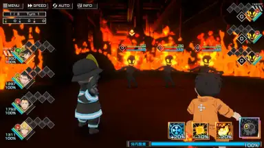Capture d'écran de Fire Force: Enbu no Shо 9