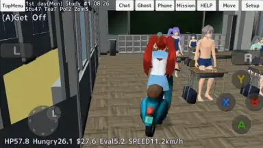 Capture d'écran de School Girls Simulator 4