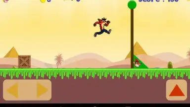 Capture d'écran de Crash World Bandicot 1