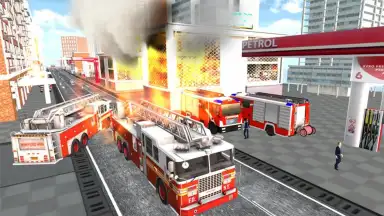 Capture d'écran de Crazy FireTruck 3