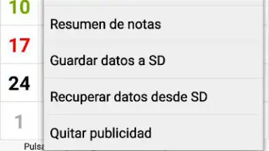 Capture d'écran de Calendario Laboral Argentina 4