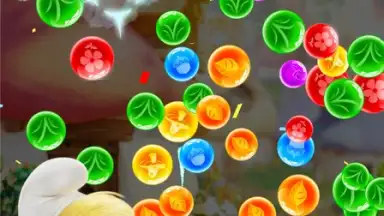 Capture d'écran de Smurfs Bubble Story 3