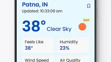 Capture d'écran de live weather checker 1