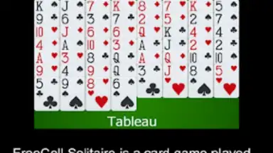 Capture d'écran de FreeCell Cards 1