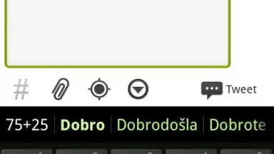 Capture d'écran de MultiLing Keyboard 1