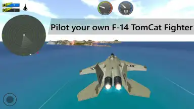 Capture d'écran de F14 Fighter Jet 3D Simulator 6