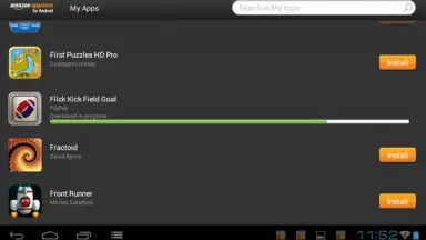 Capture d'écran de Amazon AppStore 14