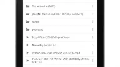 Capture d'écran de VLC Mobile Remote Free 3