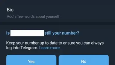 Capture d'écran de Telegram (Google Play version) 4